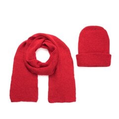 Žieminis komplektas moterims Art of Polo, raudonas kaina ir informacija | Kepurės moterims | pigu.lt