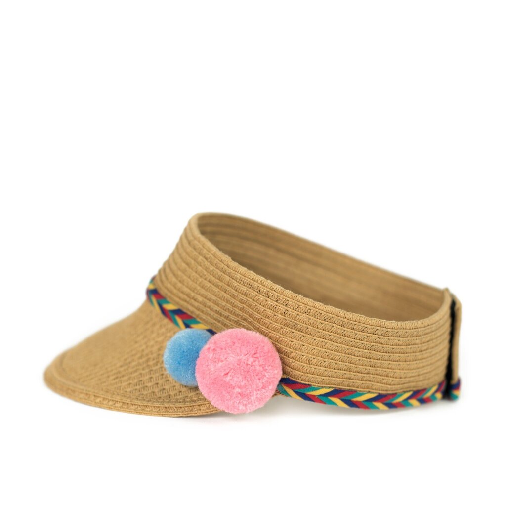 Vaikiška kepurė su snapeliu Art of Polo tamsiai smėlio spalvos, šviesiai mėlynas, šviesiai rožinė cz21202-2 kaina ir informacija | Kepurės, pirštinės, šalikai mergaitėms | pigu.lt