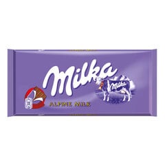 Pieniškas šokoladas Milka Alpine Bar, 100 g kaina ir informacija | Saldumynai | pigu.lt