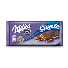 Pieniškas šokoladas su sausainiu Milka Oreo Choco, 100 g kaina ir informacija | Saldumynai | pigu.lt