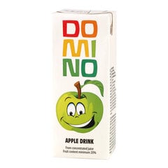 Obuolių sultys Domino, 200 ml kaina ir informacija | Sultys, nektarai ir sulčių gėrimai | pigu.lt
