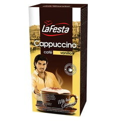 Кофе растворимый La festa cappuccino со вкусом ванили, 10 шт. цена и информация | Кофе, какао | pigu.lt