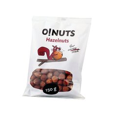 Lazdyno riešutai O!Nuts, 150 g kaina ir informacija | Užkandžiai, traškučiai | pigu.lt