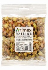 Razinos Arimex, Jumbo Golden, 500 g kaina ir informacija | Riešutai, sėklos, džiovinti vaisiai | pigu.lt