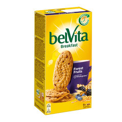 Печенье BELVITA FOREST FRUITS с лесными ягодами, 300 г цена и информация | Сладости | pigu.lt