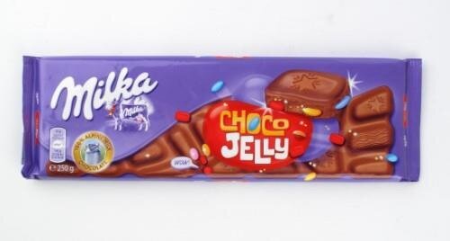 Šokoladas Milka Choco Jelly, 250 g kaina ir informacija | Saldumynai | pigu.lt