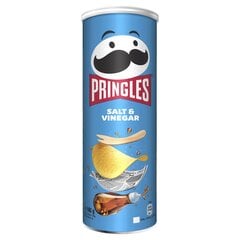 Užkandis Pringles salt and vinegar flavor, 165g kaina ir informacija | Užkandžiai, traškučiai | pigu.lt