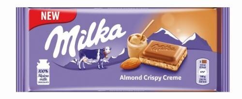 Šokoladas Milka Almond, 90 g kaina ir informacija | Saldumynai | pigu.lt