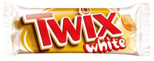 Šokoladinis batonėlis Twix White, 46 g kaina ir informacija | Saldumynai | pigu.lt