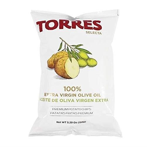 Bulvių traškučiai Torres, su alyvuogių aliejumi, 150g kaina ir informacija | Užkandžiai, traškučiai | pigu.lt