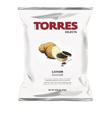 Bulvių traškučiai Torres, su ikrais, 110 g. kaina ir informacija | Užkandžiai, traškučiai | pigu.lt