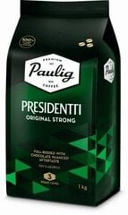 Paulig Presidentti Original Strong kavos pupelės, 1 kg kaina ir informacija | Kava, kakava | pigu.lt