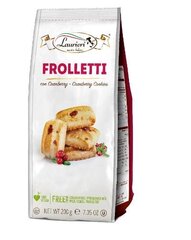 Sausainiai Laurieri Frolletti su spanguolėmis, 200 g kaina ir informacija | Saldumynai | pigu.lt