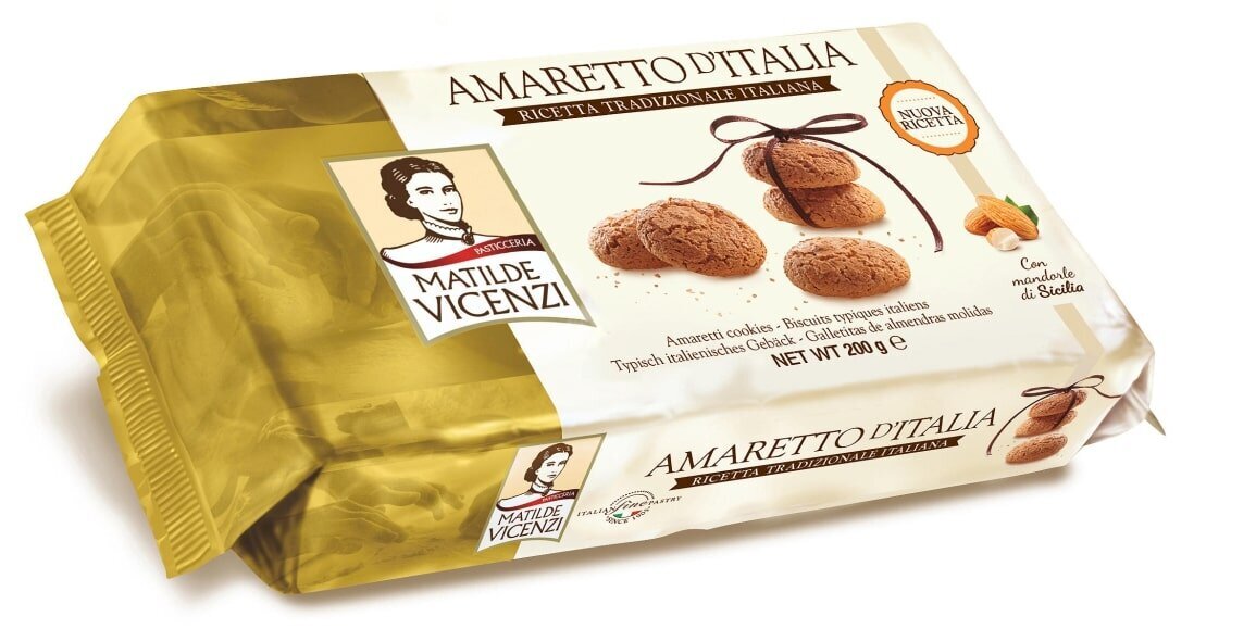 Sausainiai Vicenzovo Amaretto Macaroon, 200 g цена и информация | Saldumynai | pigu.lt