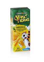 Напиток из различных фруктовых соков Elmenhorster Vita Тигр, с витаминами 0,2 л цена и информация | Соки, нектары | pigu.lt