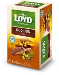 Loyd Rooibos Pure красный чай, 20 x 2 г цена и информация | Чай | pigu.lt