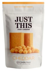 Sūrio užkandis Just This Cheddar, 50 g kaina ir informacija | Užkandžiai, traškučiai | pigu.lt