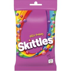 Dražė Skittles, Wild Berry Pouch, 125g kaina ir informacija | Saldumynai | pigu.lt