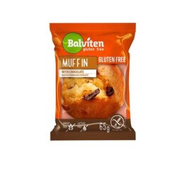 Keksiukas su juodo šokolado gabaliukais Balviten Gluten Free 65 g kaina ir informacija | Užkandžiai, traškučiai | pigu.lt