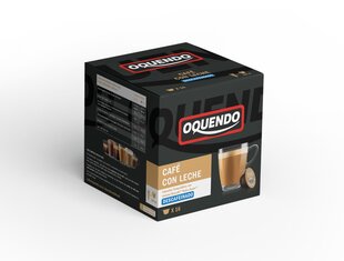 Oquendo DG Caffé Latte Decaffeinated kavos kapsulės, 16 vnt. kaina ir informacija | Kava, kakava | pigu.lt