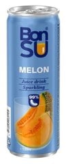 Gazuotas melionų sulčių gėrimas Bonsu, 0.33 l kaina ir informacija | Gaivieji gėrimai | pigu.lt