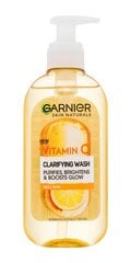 Veido prausiklis Garnier Skin Natura su vitaminu C 200 ml цена и информация | Средства для очищения лица | pigu.lt