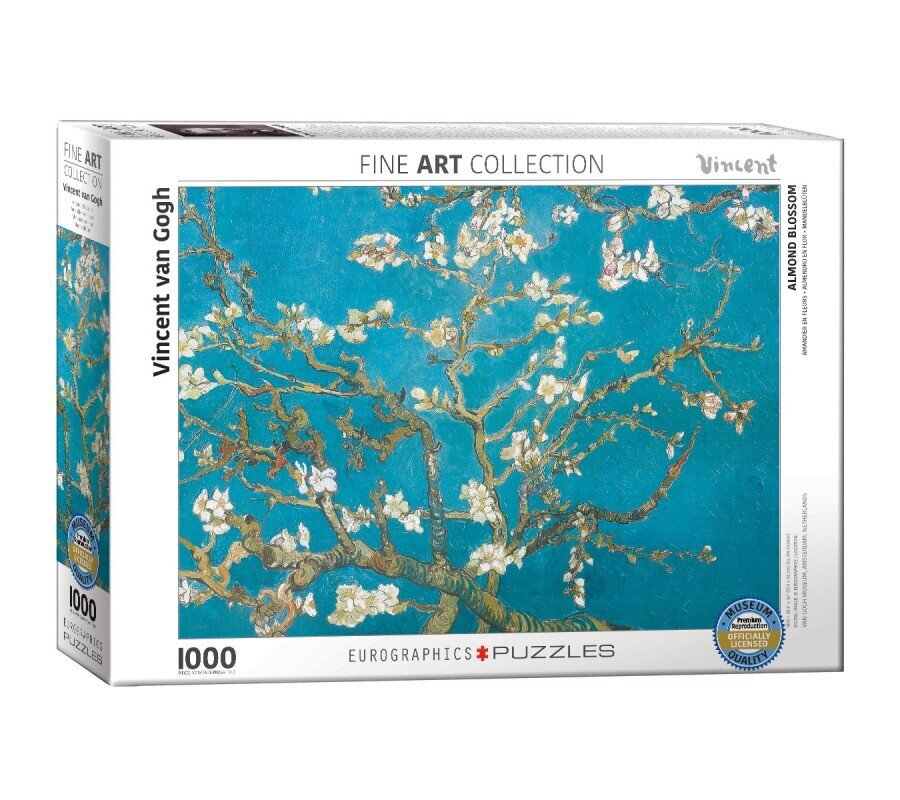 Dėlionė Eurographics, 6000-0153, Almond Blossom, 1000 d. kaina ir informacija | Dėlionės (puzzle) | pigu.lt