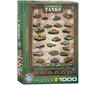 Dėlionė Eurographics, 6000-0381, History of Tanks, 1000 d. kaina ir informacija | Dėlionės (puzzle) | pigu.lt