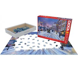 Dėlionė Eurographics, 6000-0785, Christmas Eve in Paris, 1000 d. kaina ir informacija | Dėlionės (puzzle) | pigu.lt