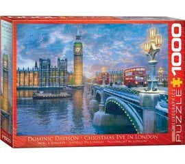 Dėlionė Eurographics, 6000-0916, Christmas Eve in London, 1000 d. kaina ir informacija | Dėlionės (puzzle) | pigu.lt