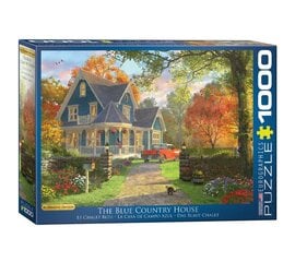 Dėlionė Eurographics, 6000-0978, The Blue Country House, 1000 d. kaina ir informacija | Dėlionės (puzzle) | pigu.lt