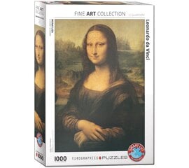 Пазл Eurographics, 6000-1203, Mona Lisa, 1000 шт. цена и информация | Пазлы | pigu.lt