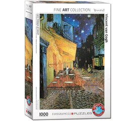 Пазл Eurographics, 6000-2143, Café Terrace at Night, 1000 шт. цена и информация | Пазлы | pigu.lt