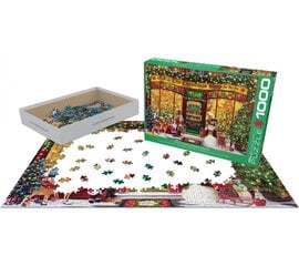 Dėlionė Eurographics, 6000-5521, The Christmas Shop, 1000 d. kaina ir informacija | Dėlionės (puzzle) | pigu.lt