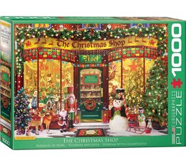 Dėlionė Eurographics, 6000-5521, The Christmas Shop, 1000 d. kaina ir informacija | Dėlionės (puzzle) | pigu.lt