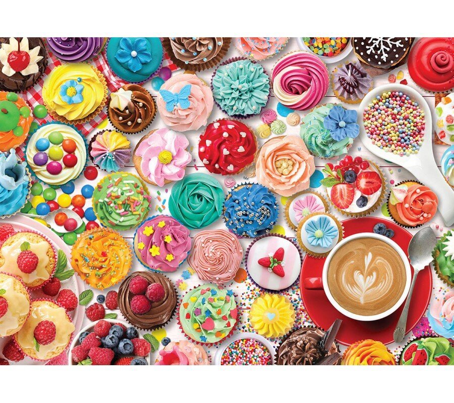 Dėlionė Eurographics, 6000-5604, Cupcake Party, 1000 d. kaina ir informacija | Dėlionės (puzzle) | pigu.lt