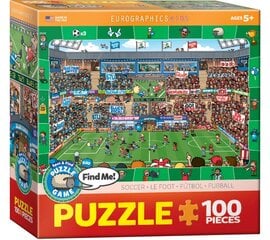 Dėlionė Eurographics, 6100-0476, Soccer, 100 d. kaina ir informacija | Dėlionės (puzzle) | pigu.lt