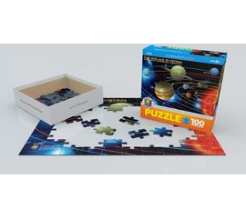 Dėlionė Eurographics, 6100-1009, The Solar System, 100 d. kaina ir informacija | Dėlionės (puzzle) | pigu.lt