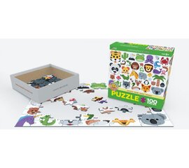 Dėlionė Eurographics, 6100-5395, Wildlife, 100 d. kaina ir informacija | Dėlionės (puzzle) | pigu.lt