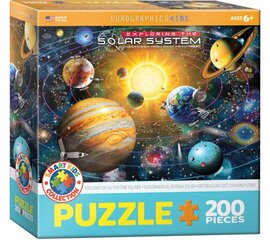 Dėlionė Eurographics, 6200-5486, Exploring the Solar System, 200 d. kaina ir informacija | Dėlionės (puzzle) | pigu.lt