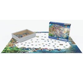 Dėlionė Eurographics, 8220-5551, Unicorn Fantasy, 2000 d. kaina ir informacija | Dėlionės (puzzle) | pigu.lt