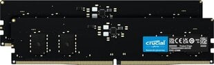 ATMINTIS DIMM 16GB DDR5-4800/KIT2 CT2K8G48C40U5 CRUCIAL kaina ir informacija | Operatyvioji atmintis (RAM) | pigu.lt