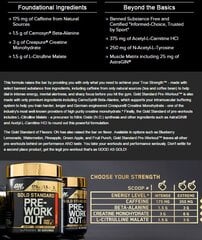 Optimum Nutrition Gold Standard Pre Workout 30 servings цена и информация | Энергетики | pigu.lt