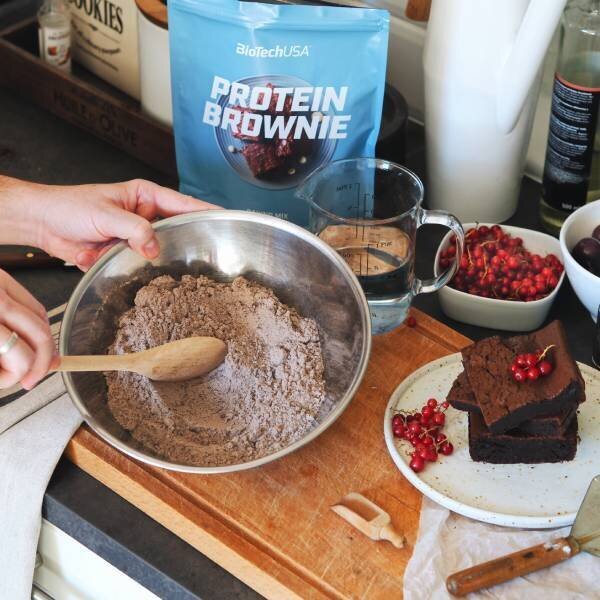 Pyrago mišinys Biotech USA Protein Brownie, 600 g kaina ir informacija | Funkcinis maistas (supermaistas) | pigu.lt
