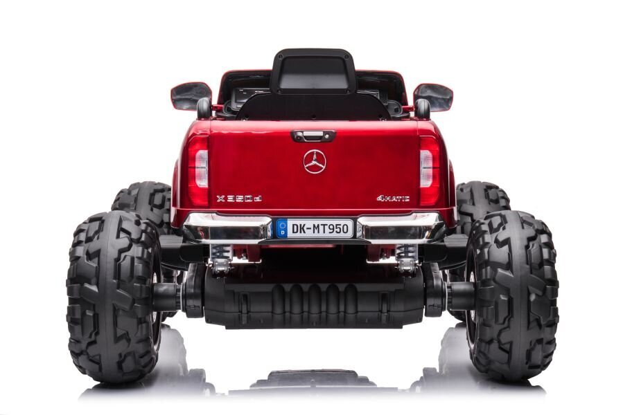 Elektromobilis vaikams Mercedes DK-MT950 4x4, raudonas lakuotas цена и информация | Elektromobiliai vaikams | pigu.lt