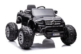 Elektromobilis vaikams Mercedes DK-MT950 4x4, juodas kaina ir informacija | Elektromobiliai vaikams | pigu.lt