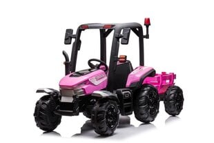 Elektromobilis traktorius BLT-206, rožinis kaina ir informacija | Elektromobiliai vaikams | pigu.lt