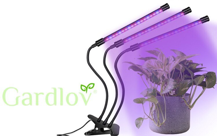 Lempa augalu augimui 3x20 LED цена и информация | Daigyklos, lempos augalams | pigu.lt