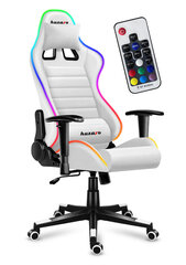 Huzaro Force 6.0 RGB White kaina ir informacija | Biuro kėdės | pigu.lt