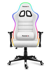 Huzaro Force 6.0 RGB White kaina ir informacija | Biuro kėdės | pigu.lt